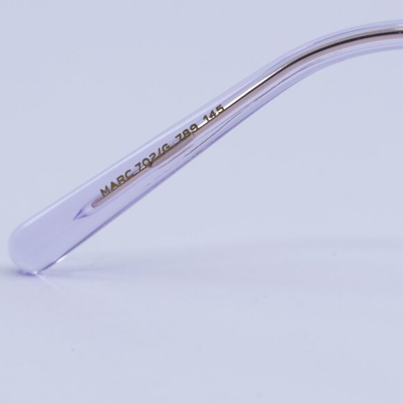 🕶️ New Marc Jacobs MARC 702/G 0789 00 Eyeglasses - Lilac/Gold Frame 49mm - Picture 8 of 10
